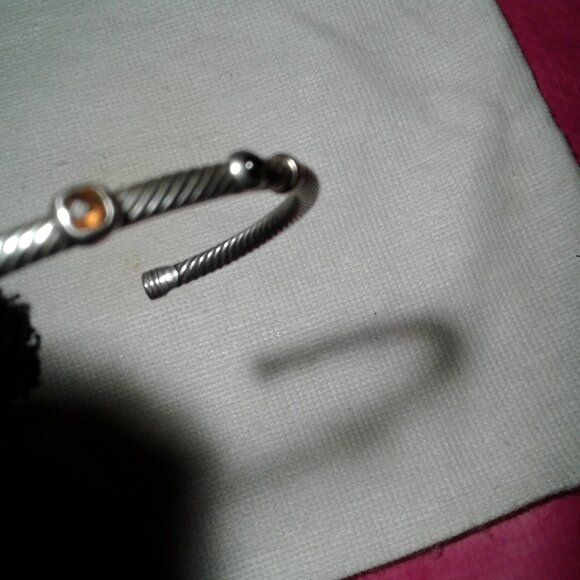 Rare! David Yurman Three Stone Bracelet - Picture 6 of 8